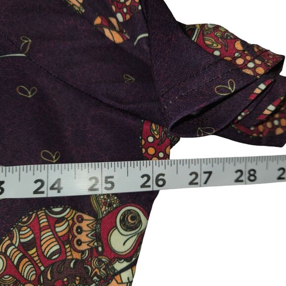 Lady Voluptuous London Womens 30 32 Dress Mandala Chameleon Novelty Print Midi - Picture 10 of 12